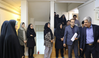 بازدید سرپرست دانشگاه علامه‌طباطبائی از خوابگاه‌ دخترانه شهید رحیمی/ گزارش تصویری